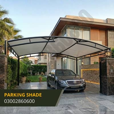 Tensile shade, car porch and car parking shade | Ab ap ky shehar mein