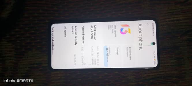 Poco X3 pro with box and charger