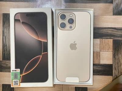 iPhone 16 pro max. Pta approved 256gb 92bh phy+E