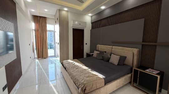 3-Bedroom Apartment for Rent at Avenue-1, near Quaid Villas Bahria Town Karachi, with Park, Mosque, Gallery & Commercial Area nearby, just 1 min drive from Main Entrance.