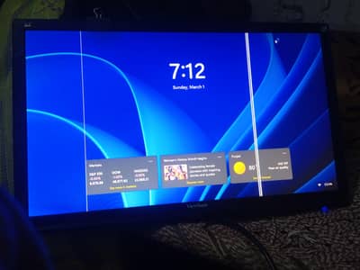 24-Inch LCD in full working Condition. . . but have lines on screen