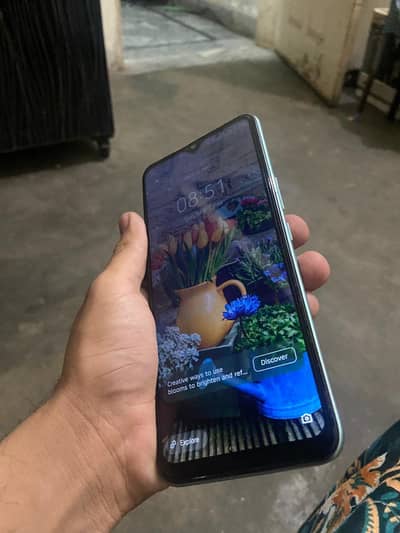 Infinix hot 10s (6gb128) box charger sath