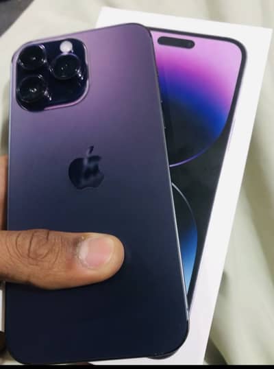 iPhone 14 pro max 1Tb Factory Unlock Battery health 84% with box