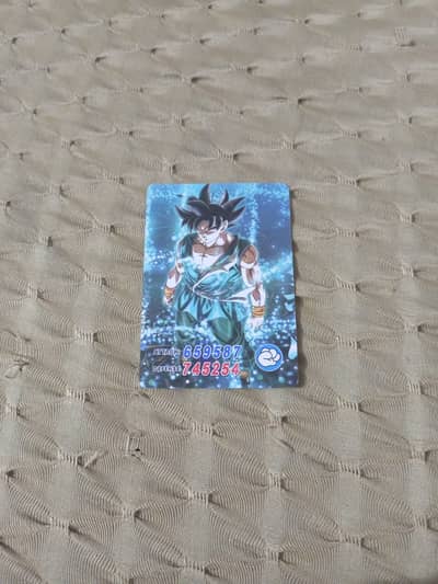 Dragon Ball Z Goku Rare Card – Rs 500 (Lahore)