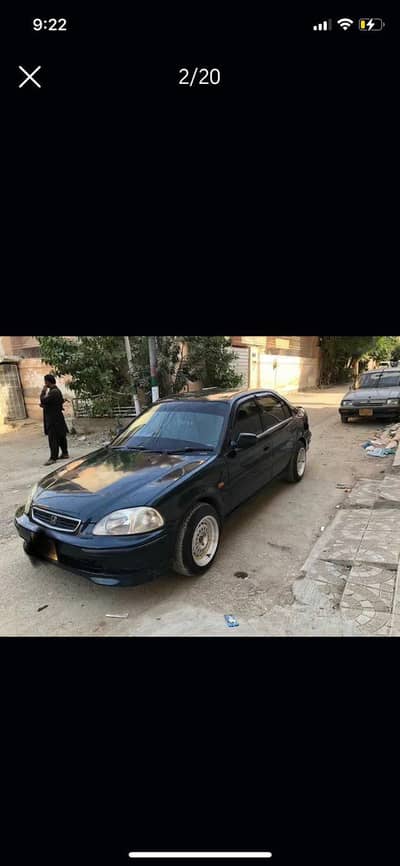 civic 1996 converted into 2000