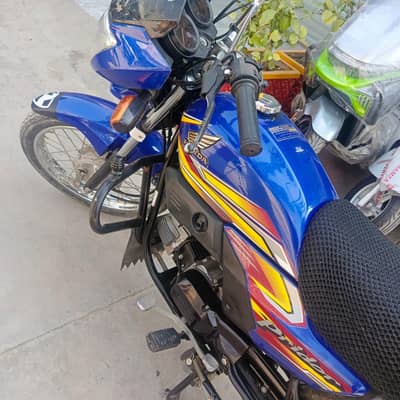 Honda prider blue colour