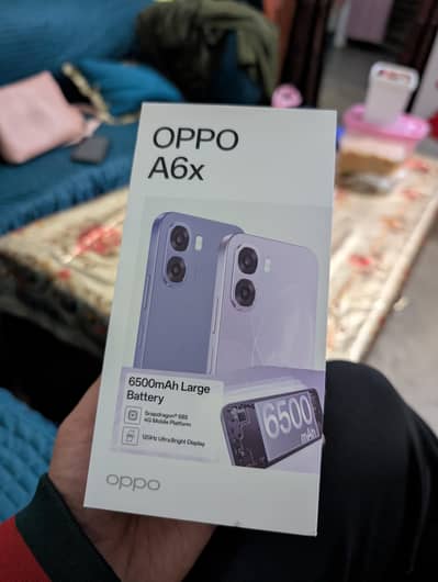 brand new oppo a6x 8gb Ram 128gb