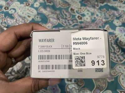 Meta rayban wayfarer