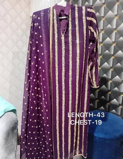 2 pc heavy shirt and duppata