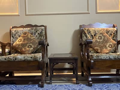 5 seater sofa set with 2 table