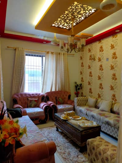 300 Yards | Block 12 | First Floor | 3 Bed DD | Separate Meters | No Load Shedding | Pics for Reference | 1 Month Commission Applicable