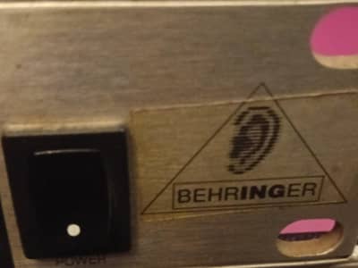 BEHRINGER 2 Channels De noiser ( Noise Gate )