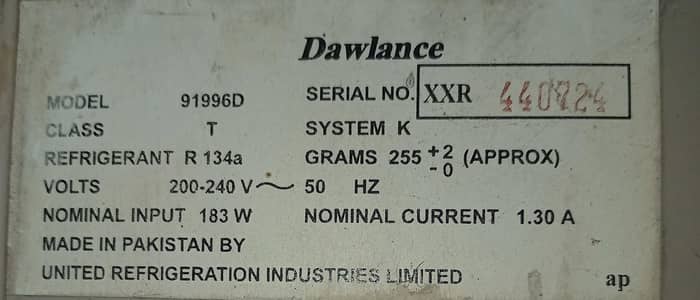Dawlance 91996D