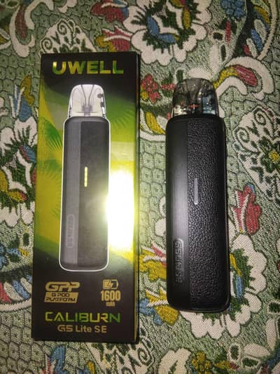 Uwell caliburn g5 lite SE pod (vaap) for sale urgent brand new