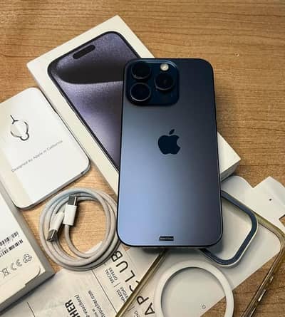 Apple iPhone 15 pro Max full Box urgent sale contact OLX