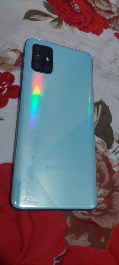samsung A71 with box