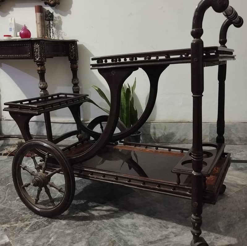 chinioti  Serving tea Trolley 2