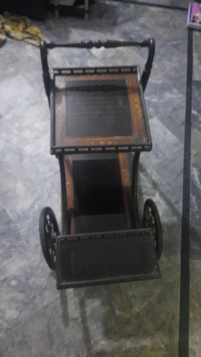 chinioti  Serving tea Trolley 4