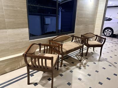 Two Seater Sofa + Two sofa Seats for Bedroom