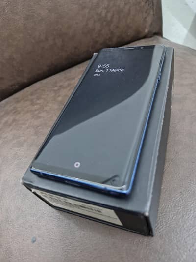 Samsung Galaxy Note 9 (128gb/ 6GB RAM) Dual physical SIM PTA Approved.