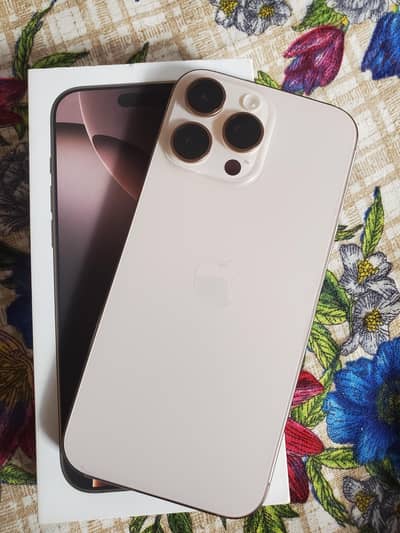 IPhone 16 Pro Max Desert TitaniumI Factory unlock