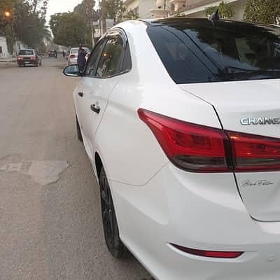 Changan black audition 2024 white color