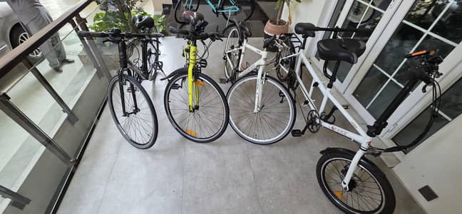 THREE Hybrids, ONE Tandem Bicycles for Sale