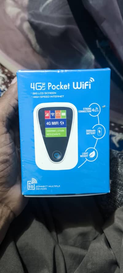 Telenor 4G Pocket Wifi + Screen