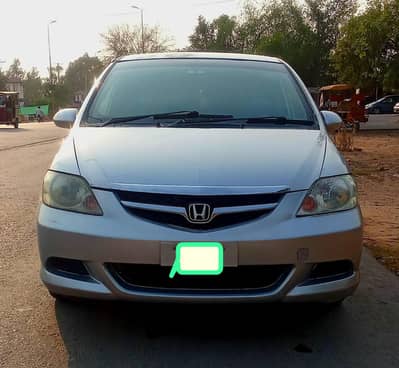 Honda City 2007 Model Silver Color