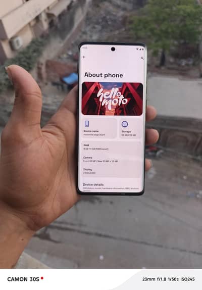 motorola edge 2024 brand new condition 8/256 only phone price final.