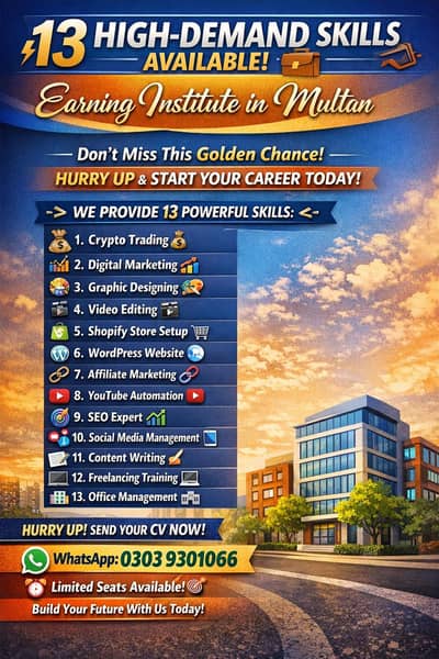  Online Earning Course in Multan 