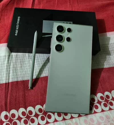 Samsung Galaxy S24 Ultra 12/512 Complete Box Urgent Sale Connect Wtp