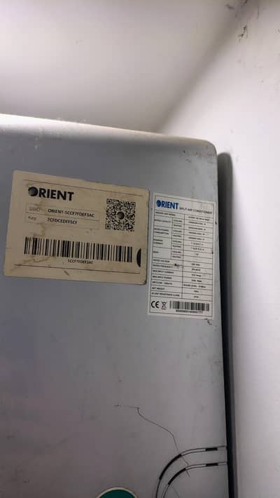 Orient inverter 1.5 ton AC