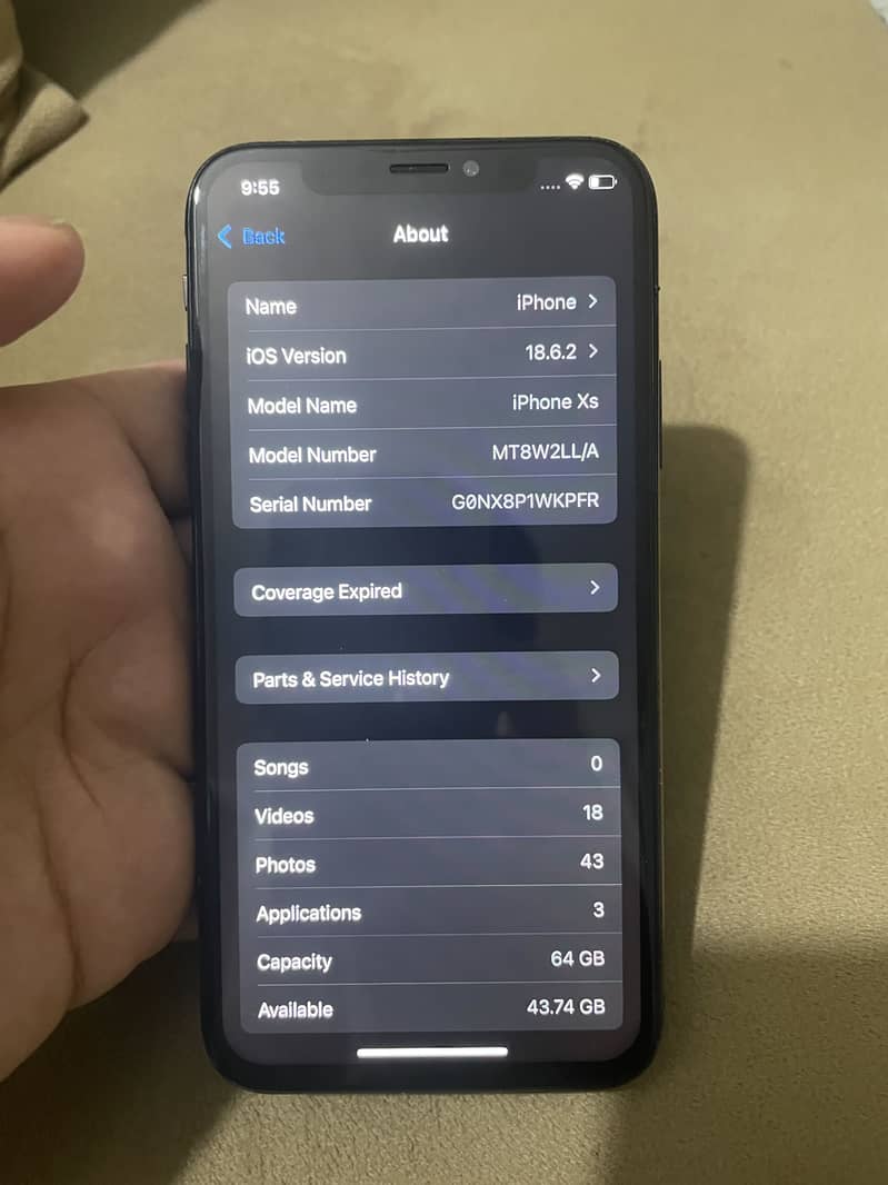 Iphone Xs 5