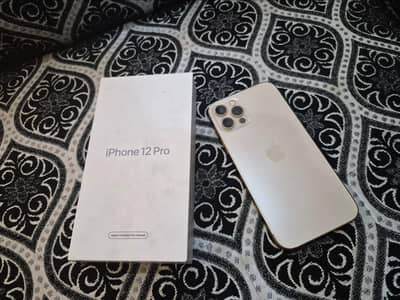 Iphone 12pro 256 Gold PTA Approved Dual sim