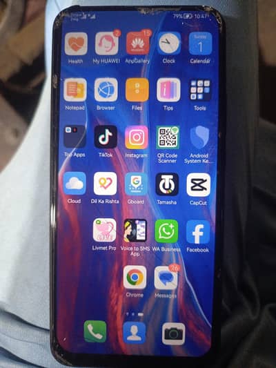 Huawei Y9 Prime pop up cemera