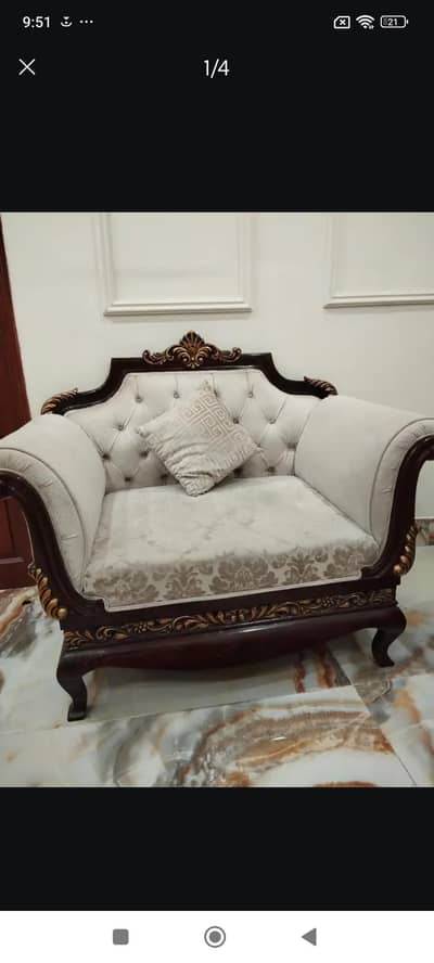 Seater Sofa Set Almost New – Urgent Sale Lahore
