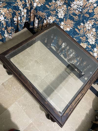 3 pc chonoti wood table set