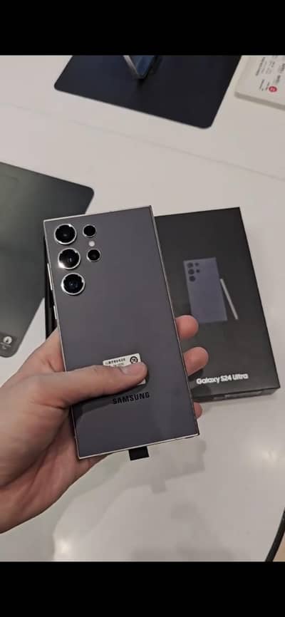 SAMSUNG GALAXY S24 ULTRA 12 512 DUAL SIM PLUS ESIM WITH BOX NON ACTIVE