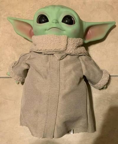 grogu star war character stuff toy