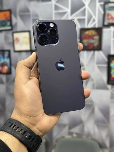 iphone 14 Promax 256GB Official Pta Approved dual physical 79% health