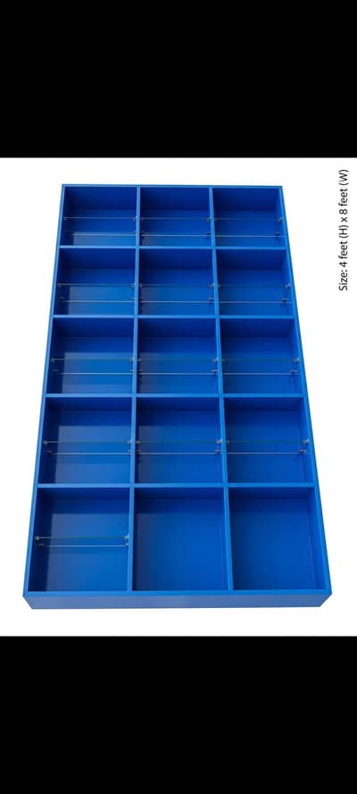 Blue Display 2 Racks for Sale - Size 8x4 Feet Each