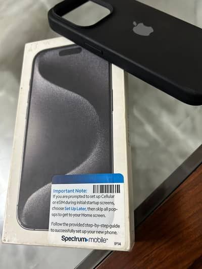 iPhone 15 Pro Black Titanium