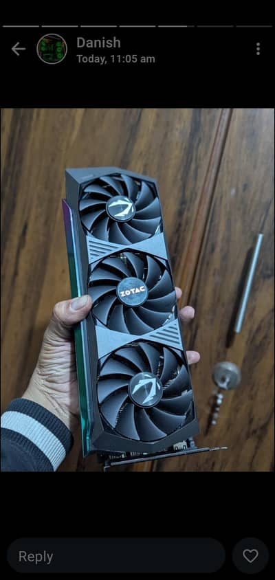 zotac rtx 3080ti Amp holo edition.