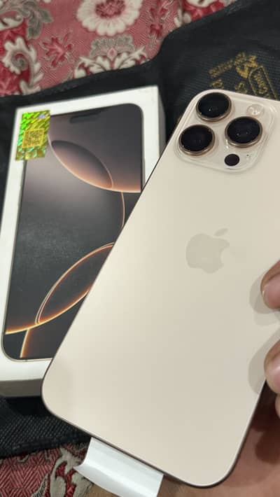 Iphone 16 pro max-256 PTA Approved 96 health