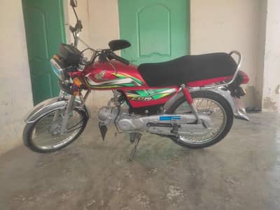 Honda Cd 70cc Model 2022 Lush Condition