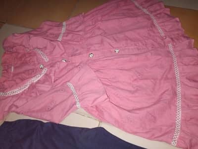 lawn frock with pajama for girls / stylish