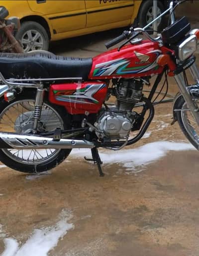 Honda CG 125 2023 model for sale Hyderabad number .