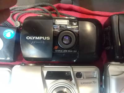 seeOLYMPUS MJU CAMERAS LOT SALE (Quetta Location)
