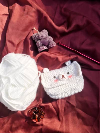 Crochet Bear Wallet